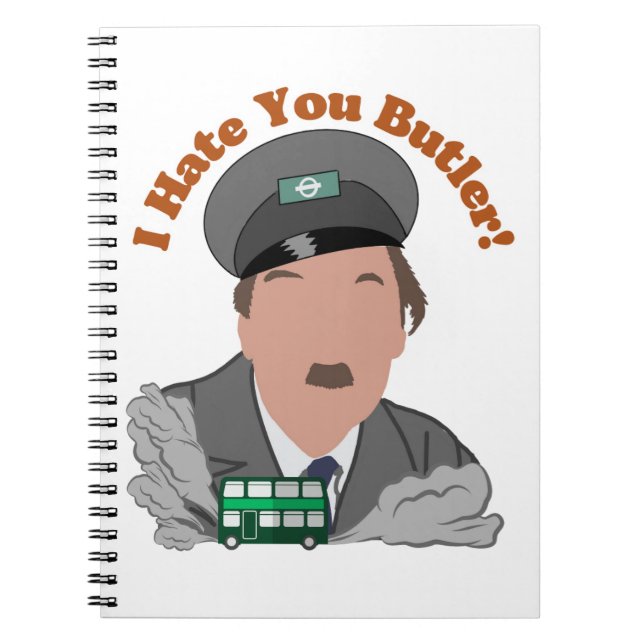 Grumpy Inspector Retro Notebook 📓 (Front)