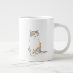 Grumpy Katie 'practically purrfect' mug