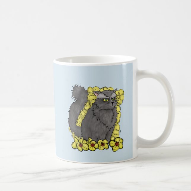 Grumpy Kitty Mug Plain (Right)
