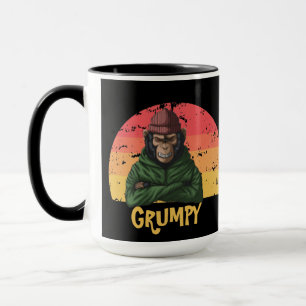 GRUMPY Monkey Mug