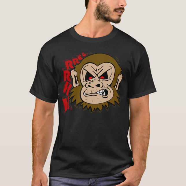 Grumpy Monkey T-Shirt (Front)