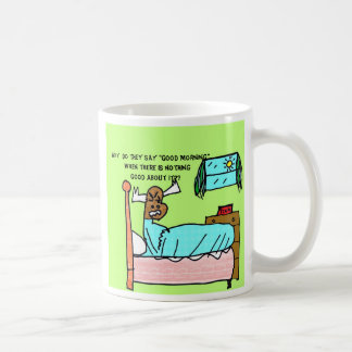 Grumpy Moose "Good Morning"Mug - Customised Coffee Mug