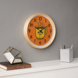 Grumpy Morning Brew Clock