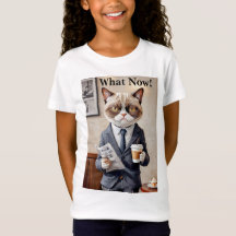 Grumpy Office Cat What Now