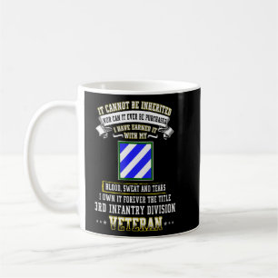 Grumpy Old 3rd Infantry Division Veteran Day Milit Coffee Mug