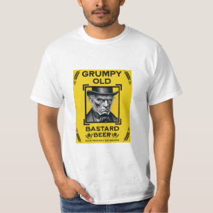 Grumpy Old Bastard Beer T-Shirt