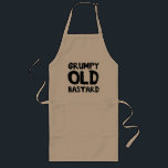 Grumpy Old Bastard Long Apron<br><div class="desc">Show off your true old self with this Grumpy Old Bastard design.</div>