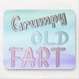 Grumpy Old Fart Mouse Mat