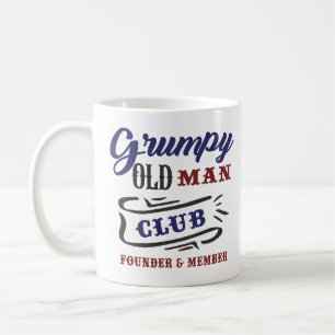 Grumpy Old Man Club Founder Member  Coffee Mug