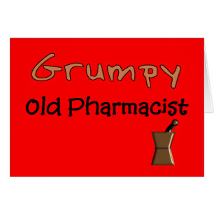 Grumpy Old Pharmacist T-Shirts and Gifts