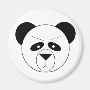 Grumpy Panda Magnet