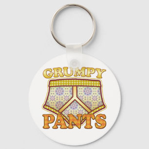 Grumpy Pants Key Ring
