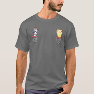 Grumpy Pocket Cat Unicorn Meowgical Caticorn Gift T-Shirt