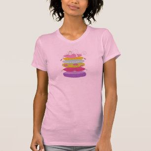 Grumpy princess cat and the pea pinks t-shirts