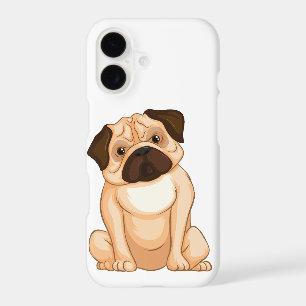 Grumpy Pug Cartoon