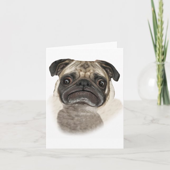 Grumpy Puggy Gifts Card (Front)