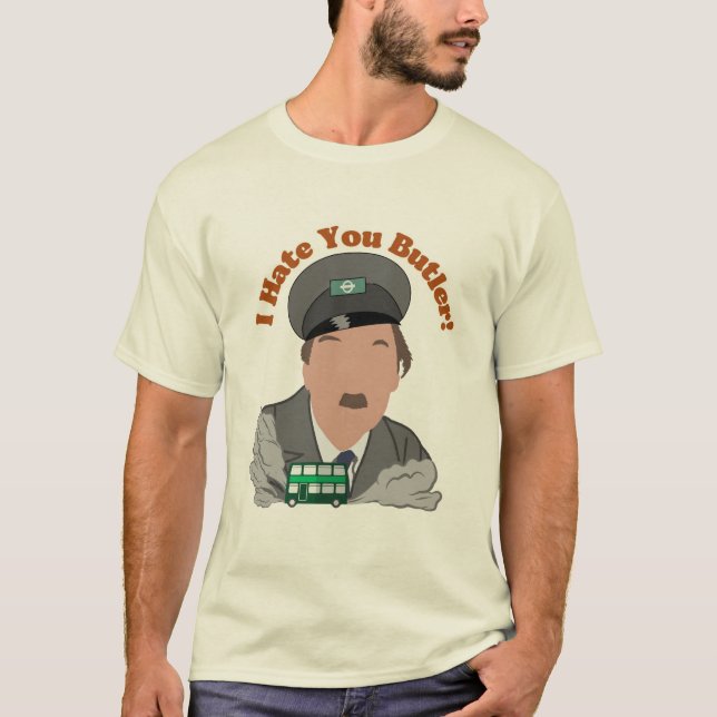 Grumpy Retro Inspector Men’s T-Shirt 👕 (Front)