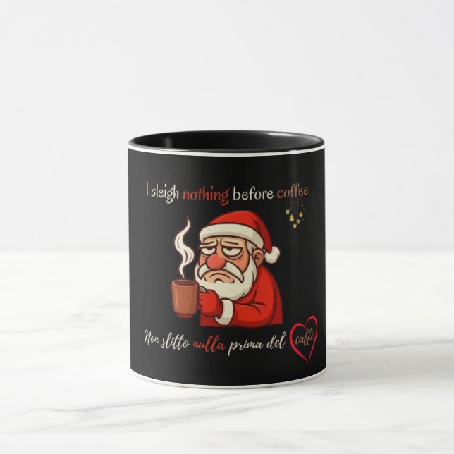 Grumpy Santa Caffè Mood Mug (Center)