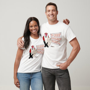 Grumpy Santa Long Sleeve Raglan T Shirt