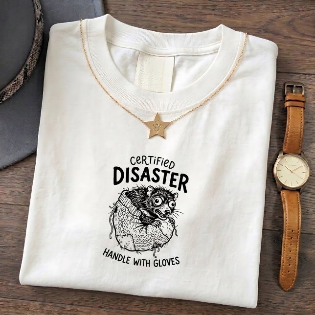 Grumpy Tasmanian Devil T-Shirt Funny Humour Quote (Creator Uploaded)