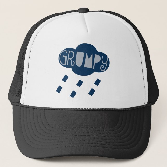 Grumpy Trucker Hat (Front)