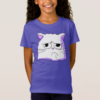 Grumpy White Cat Shirt