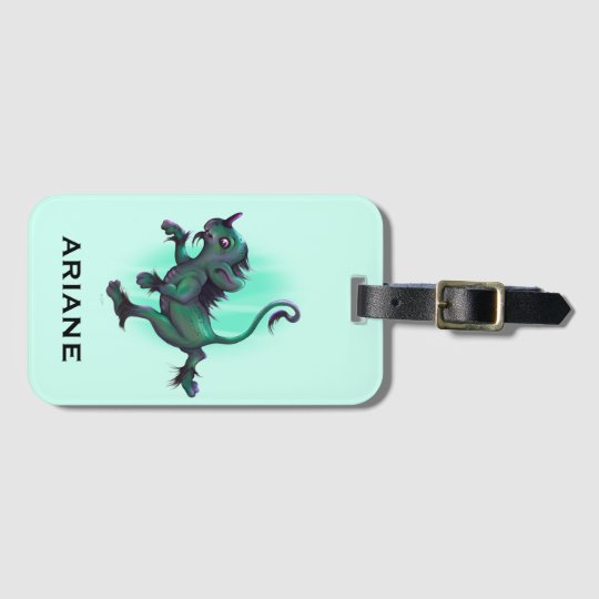 GRUNCH ALIEN CUTE LUGGAGE TAG Luggage Tag with Bu