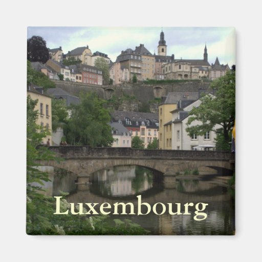 Image of Grund, Luxembourg Magnet