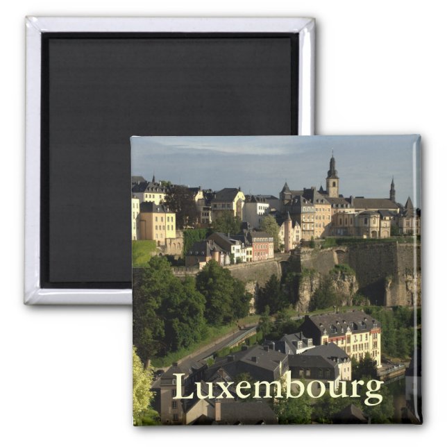 Grund, Luxembourg Magnet (Front)