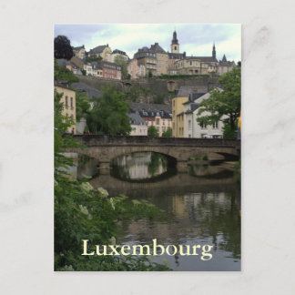 Grund, Luxembourg Postcard