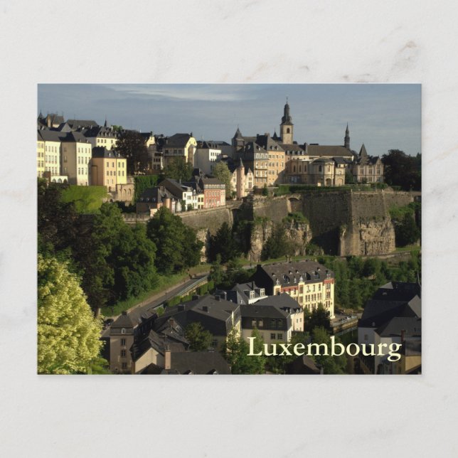 Grund, Luxembourg Postcard (Front)