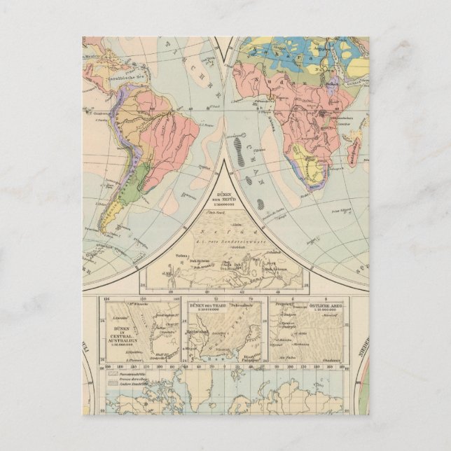 Grund u Boden - Soil Atlas Map Postcard (Front)