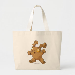 Grundo Brown Large Tote Bag