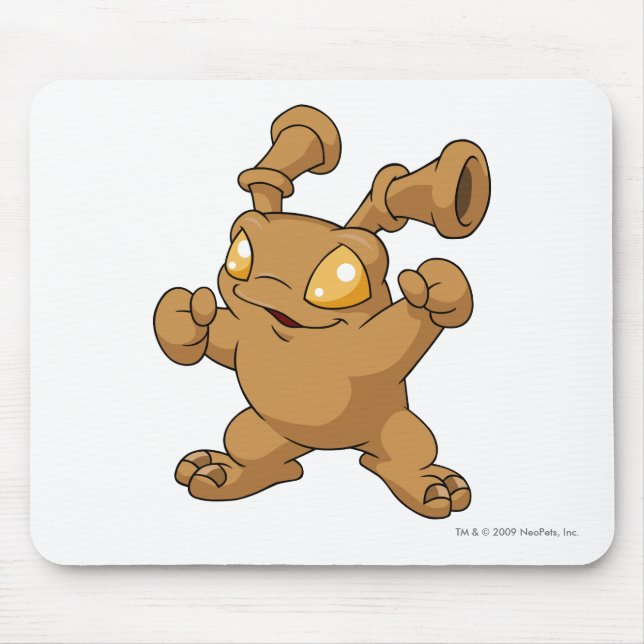 Grundo Brown Mouse Mat (Front)
