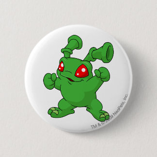 Grundo Green 6 Cm Round Badge