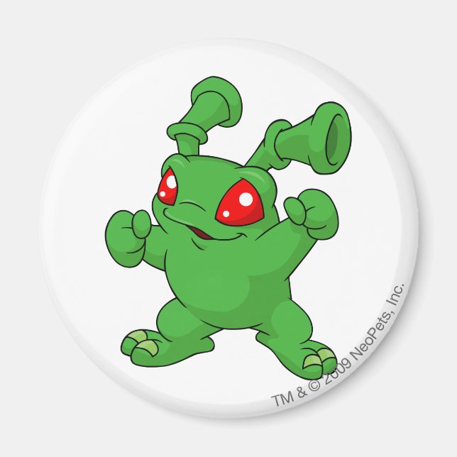 Grundo Green Magnet (Front)