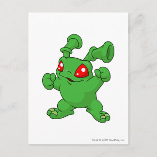 Grundo Green Postcard