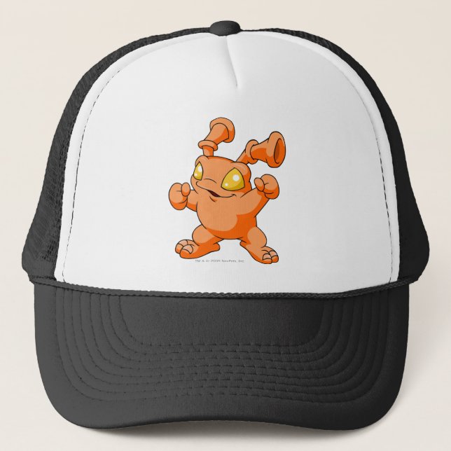 Grundo Orange Trucker Hat (Front)