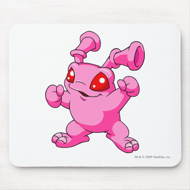 Grundo Pink Mouse Mat (Front)
