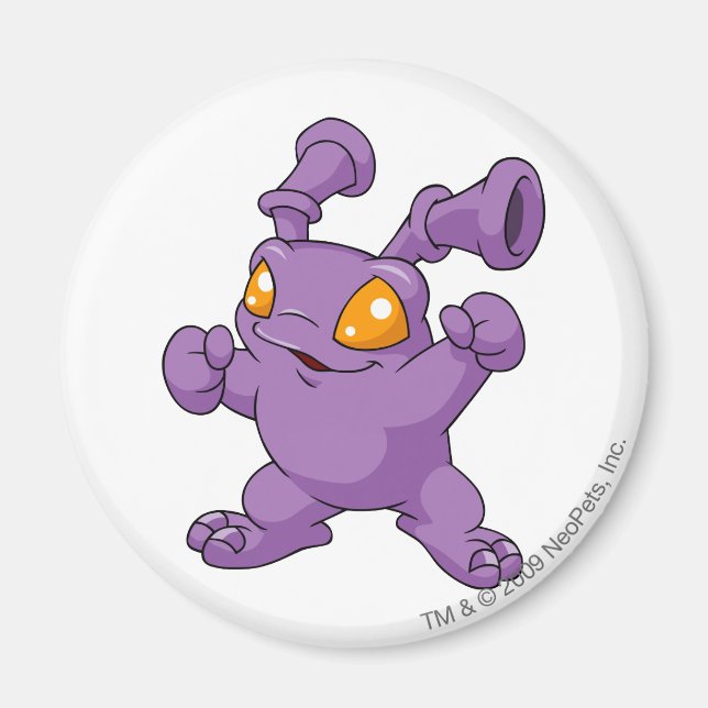 Grundo Purple Magnet (Front)