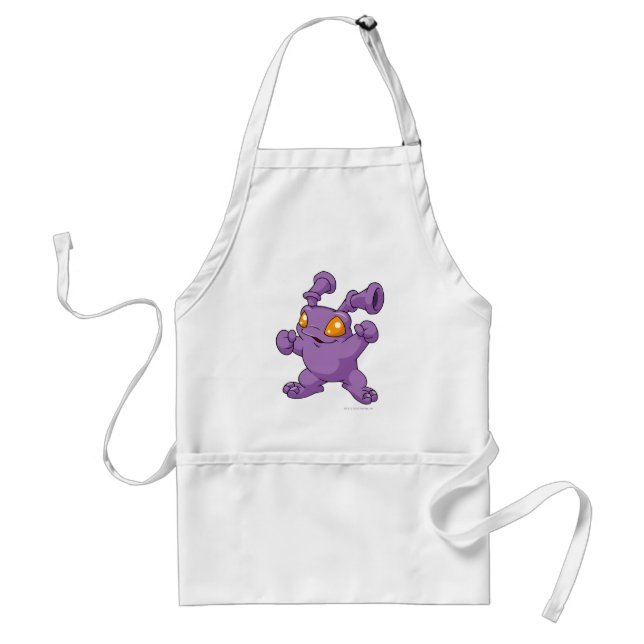 Grundo Purple Standard Apron (Front)