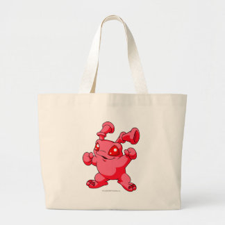Grundo Red Large Tote Bag