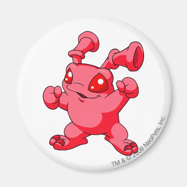 Grundo Red Magnet (Front)