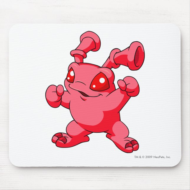 Grundo Red Mouse Mat (Front)