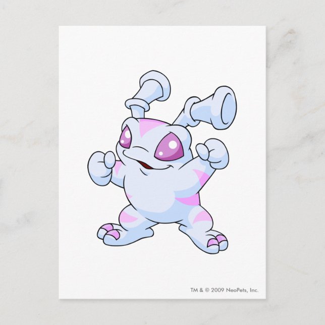 Grundo Striped Postcard (Front)