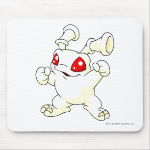 Grundo White Mouse Mat