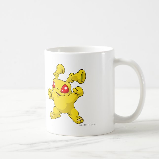 Grundo Yellow Coffee Mug (Right)