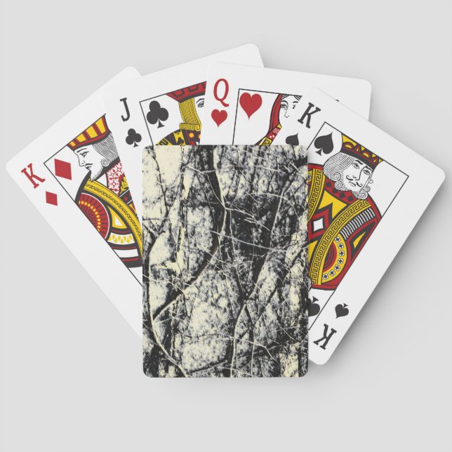 Grunge abstract playing cards (Back)