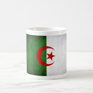 Grunge Algeria National Flag Coffee Mug
