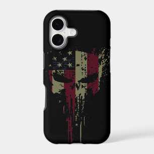 Grunge America skull  Case-Mate iPhone Case